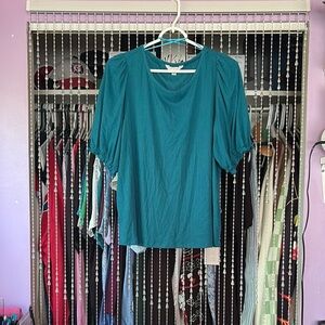 Teal Women's Top